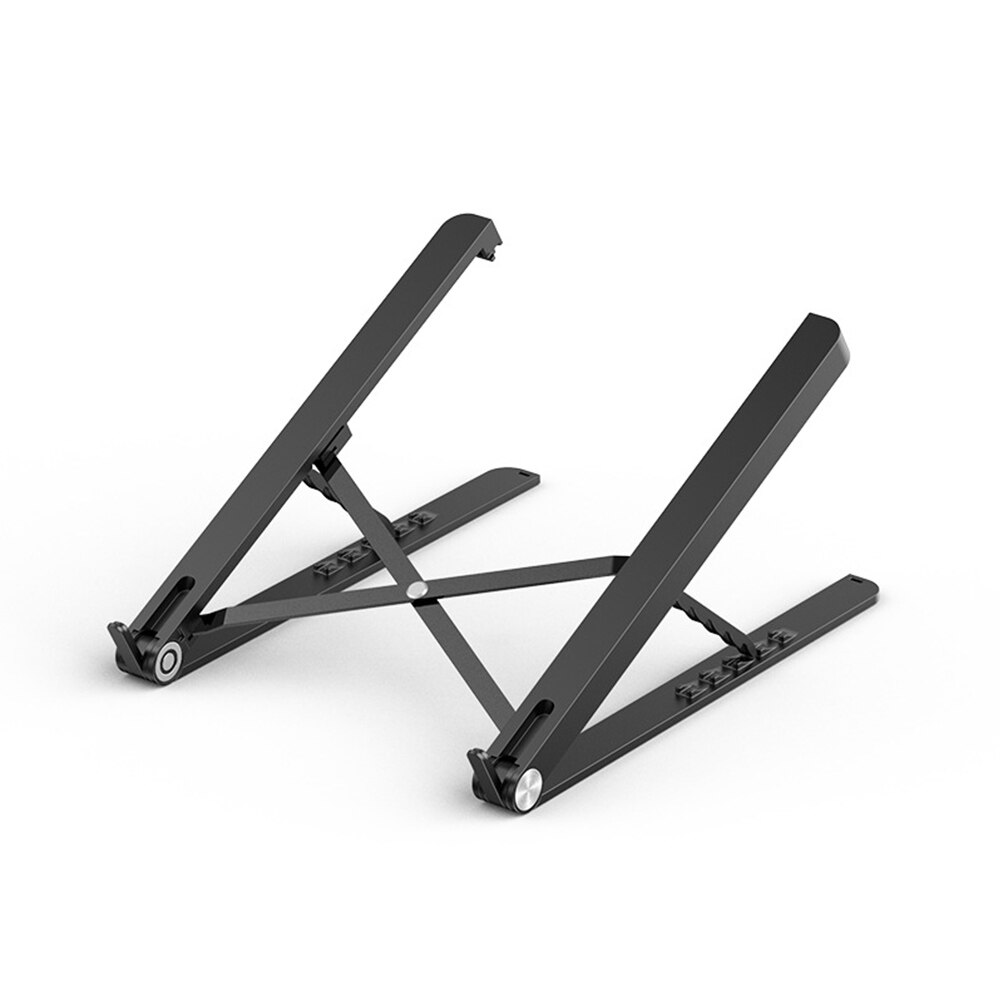 Portable Laptop Stand Foldable Support Base Notebook Stand For Macbook Pro Lapdesk Computer Laptop Holder Cooling Bracket Riser: Dark Khaki