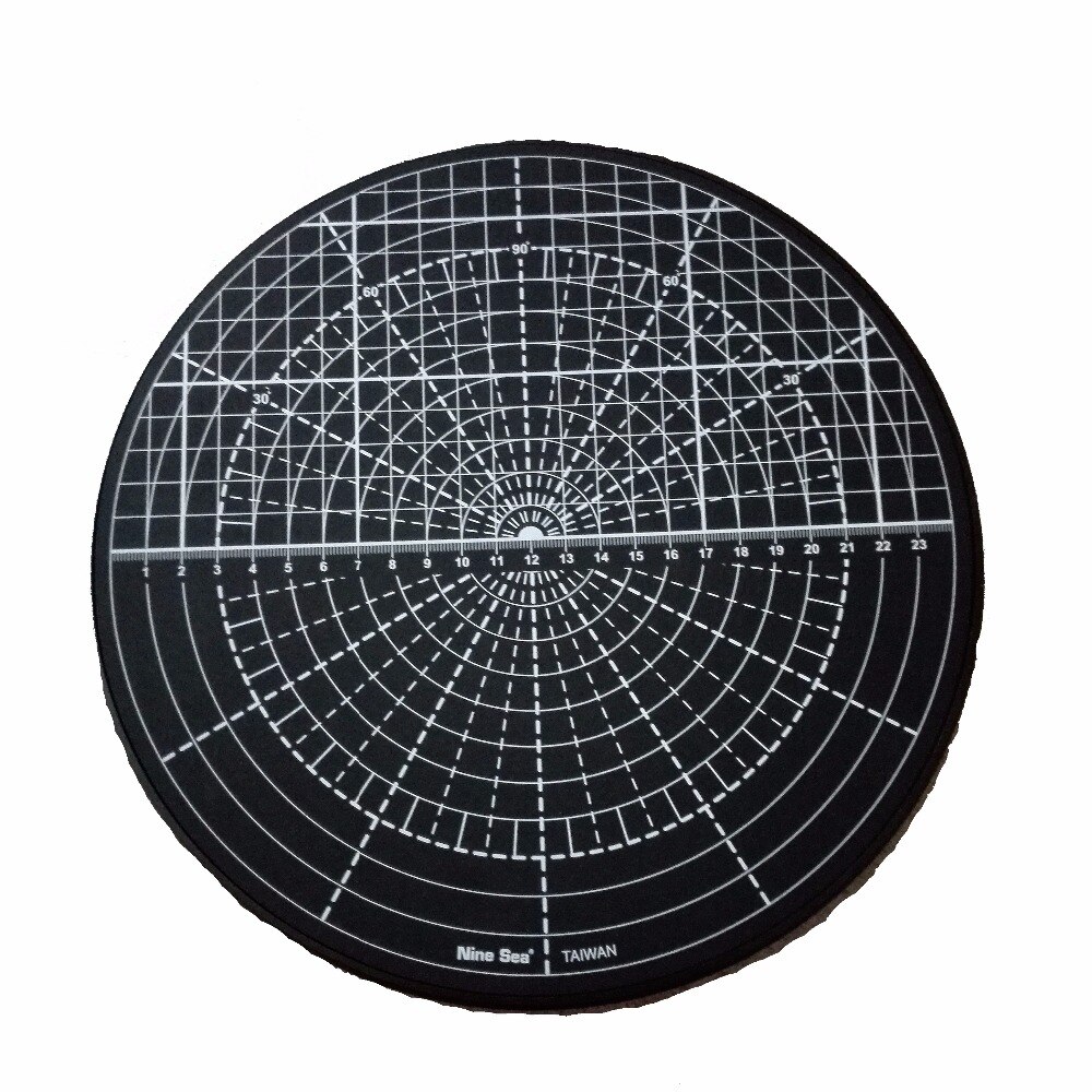 Rotating Cutting Mat Multi-function Rotary Patented Rotating Disk Circle Cutting Plate Table (Random Color) No.509