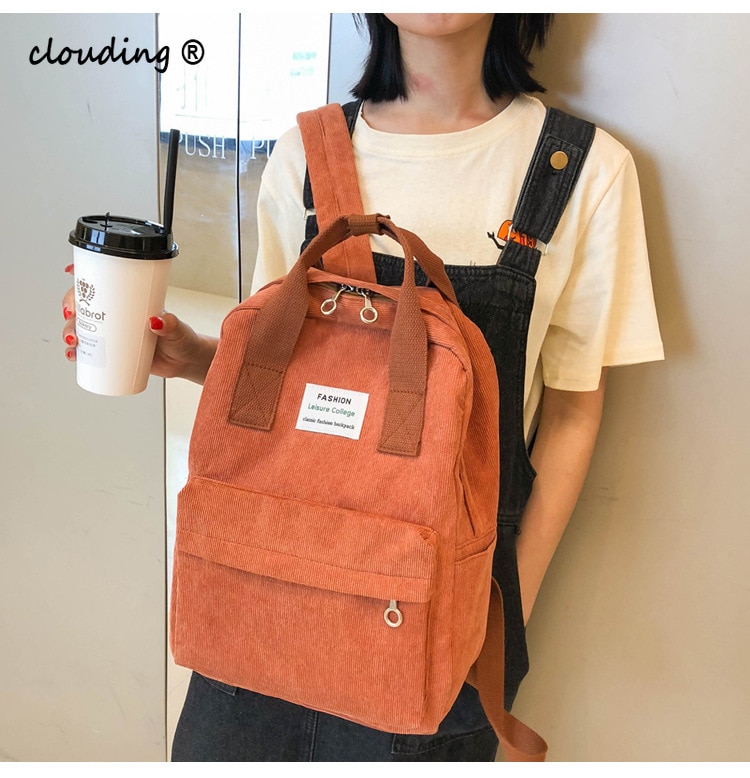 Trendy damesrugzak damesrugzak college schooltas harajuku reistas schoudertas voor tienermeisjes