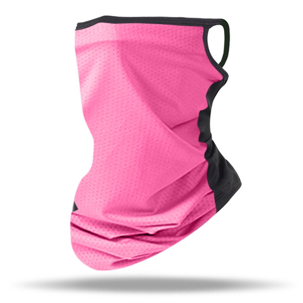 Pañuelo calentador para el cuello y la cara Unisex, Bandana Rave, para el cuello polaina, gorro de tubo para hombre y mujer, pañuelo para la cara, cubierta para la cara, 25 #: Hot Pink