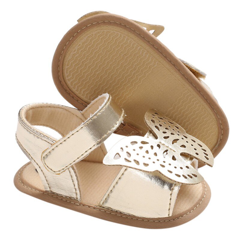 Zomer Pasgeboren Baby Meisjes Sandalen Leuke Vlinder Modellen Prinses Ongedwongen Zachte Sandalen Kinderen Schoenen Baby Meisje