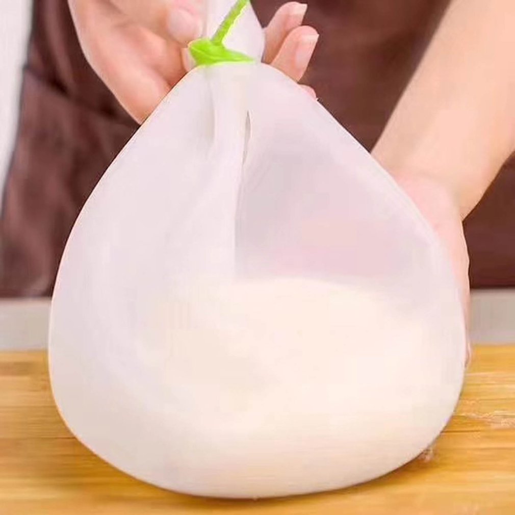Silicone conservation pétrissage pâte farine mélange sac cuisson pâtisserie outil magique pétrissage pâte sac farine-mélange sac cuisine