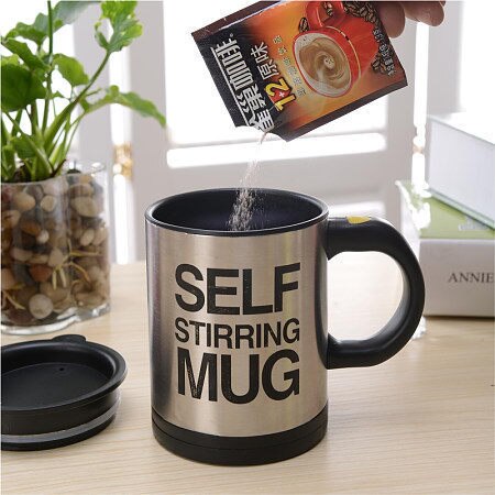 Tumbler selvomrørende kaffekrus og kopper selvomrørende krus kaffeblanding drikkekopmixer tekop vandflaske tazas