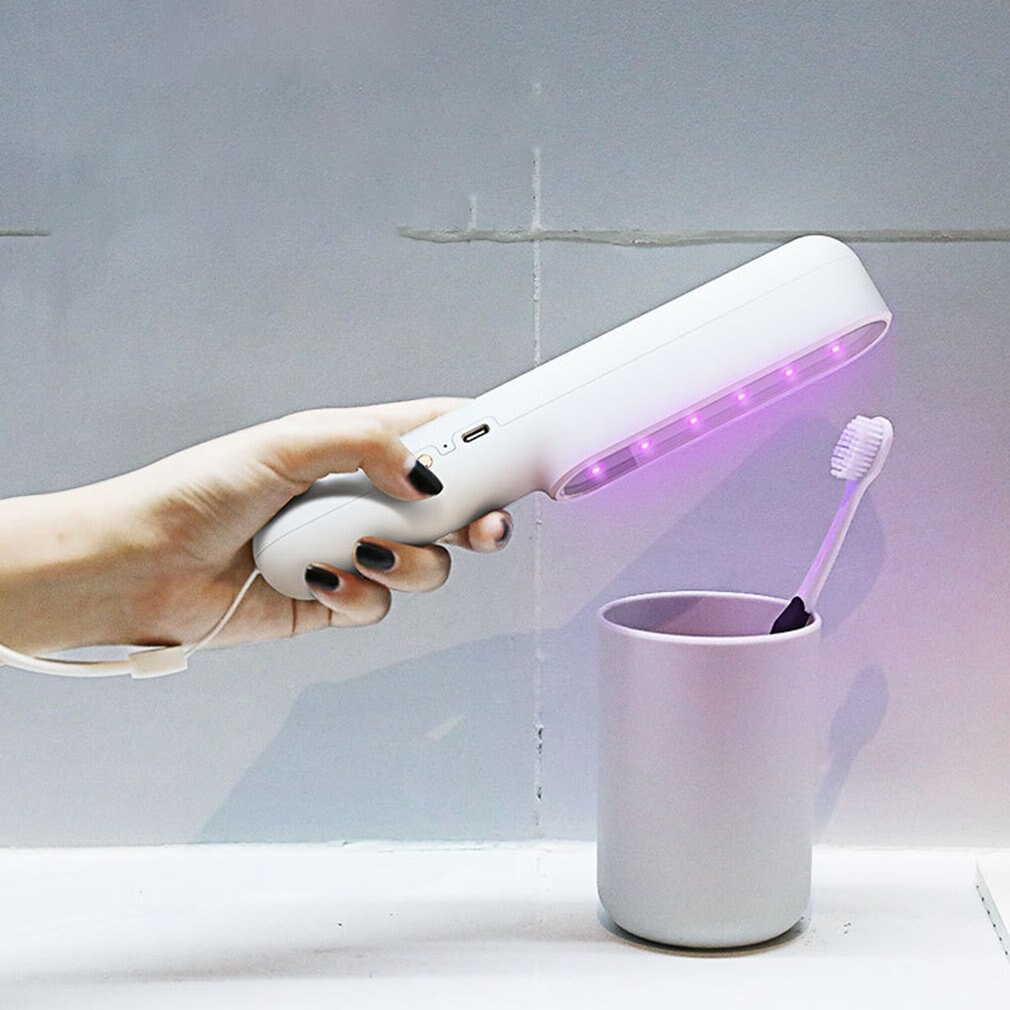 2W UV Ultraviolet Sterilizer Light Foldable Sterilization Lamp Ultraviolet Light to Disinfect Mites Germicidal Lights