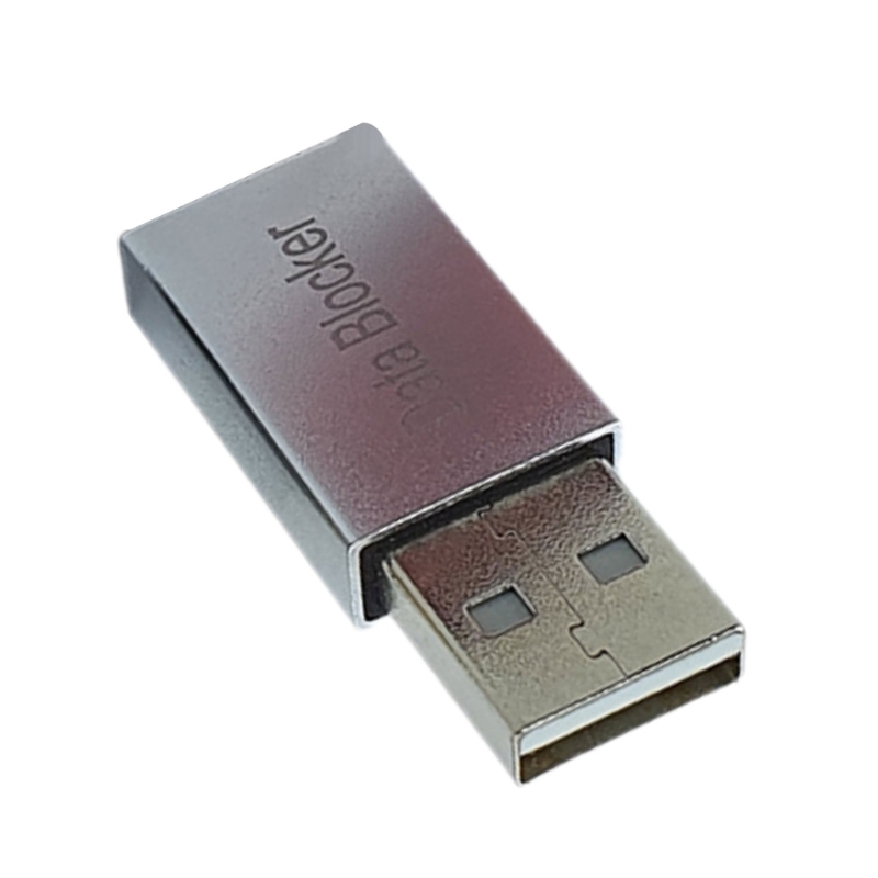 DN59 USB Data Blocker USB Charging Adapter with Highly Power Supports, 5V/3A Compatible for Various USB Gadgets USB Adapter