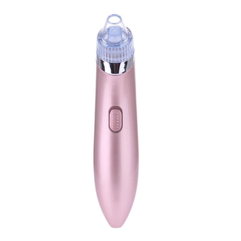 Aspirateur électrique nettoyeur de pores Pro points noirs aspirateur acné propre exfoliant nettoyage Comedo aspiration pores nettoyant soins de la peau: A(Rose gold)