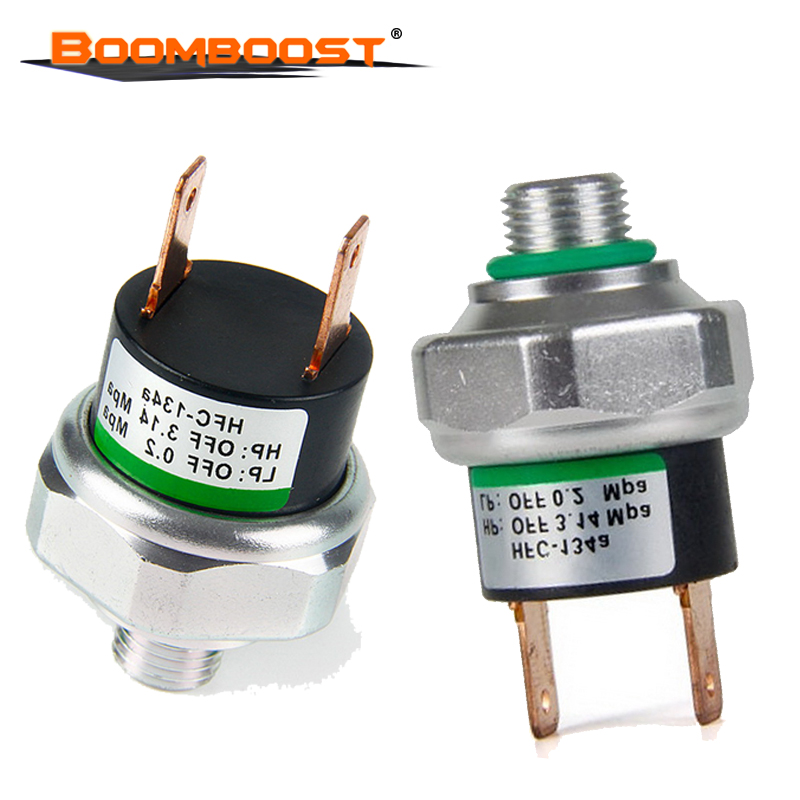 Universal Pressure Sensor High / Low Side valve Switch Binary for A/C Air Conditioning System 11mm