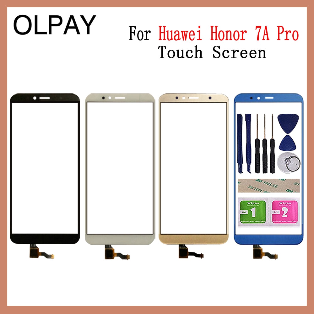 praktisch 5.7 "zoll TouchScreen Für HuaWei Honor 7A Profi AUM-L29 Touchscreen Digitizer Tafel Vorderseite Glas Objektiv Sensor