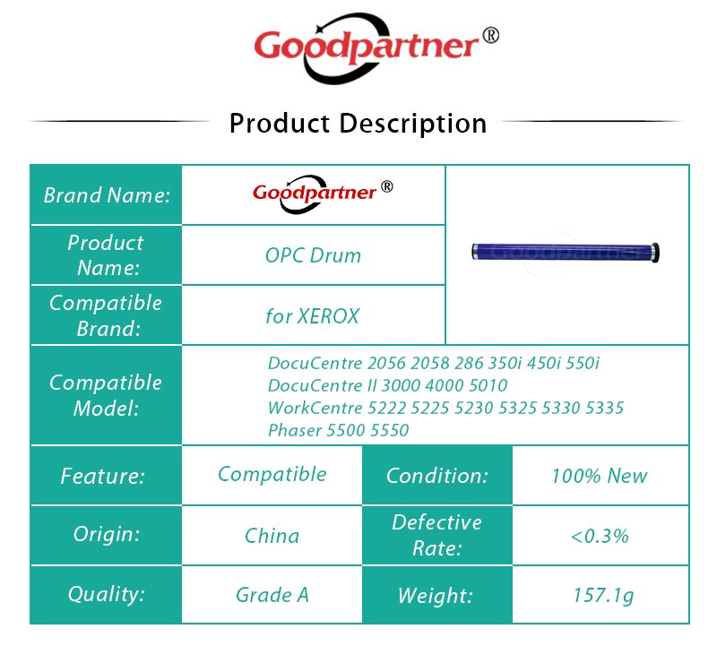1x 113 r 00670 113 r 670 opc tromle til xerox 5222 5225 5230 5325 5330 5335 5500 5550 123 128 c118 m118 133 2056 2058 450i 550i 3000