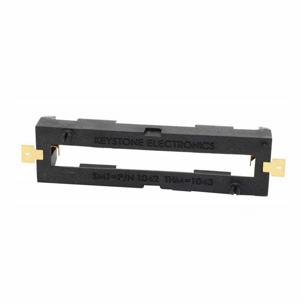 Caixa de armazenamento do suporte da bateria, DIY Power Bank Casos, Recipiente de baterias com Acessório SMT Hard Pin, 1X 2X, 18650, 1 2 Slot