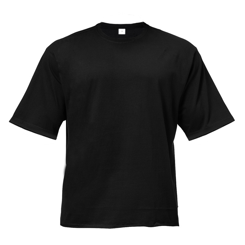 Running Oversized T shirt Men Gym Bodybuilding and Fitness Loose Casual Lifestyle Wear T-shirt Male Streetwear Hip-Hop Tshirt: black / M