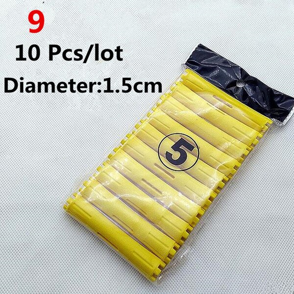 1 Set Haarverzorging Curler Roller Grote Grip Styling Roller Krulspelden Styling Thuisgebruik Haar Rollen Stijl Kappers Diy gereedschap: 9