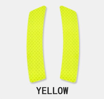 Car Sticker Stickers Car Reflective Sticker OPEN Reflective Tape Warning Mark Open Notice Accessories Car-styling Safety Mark: Yellow 2pcs
