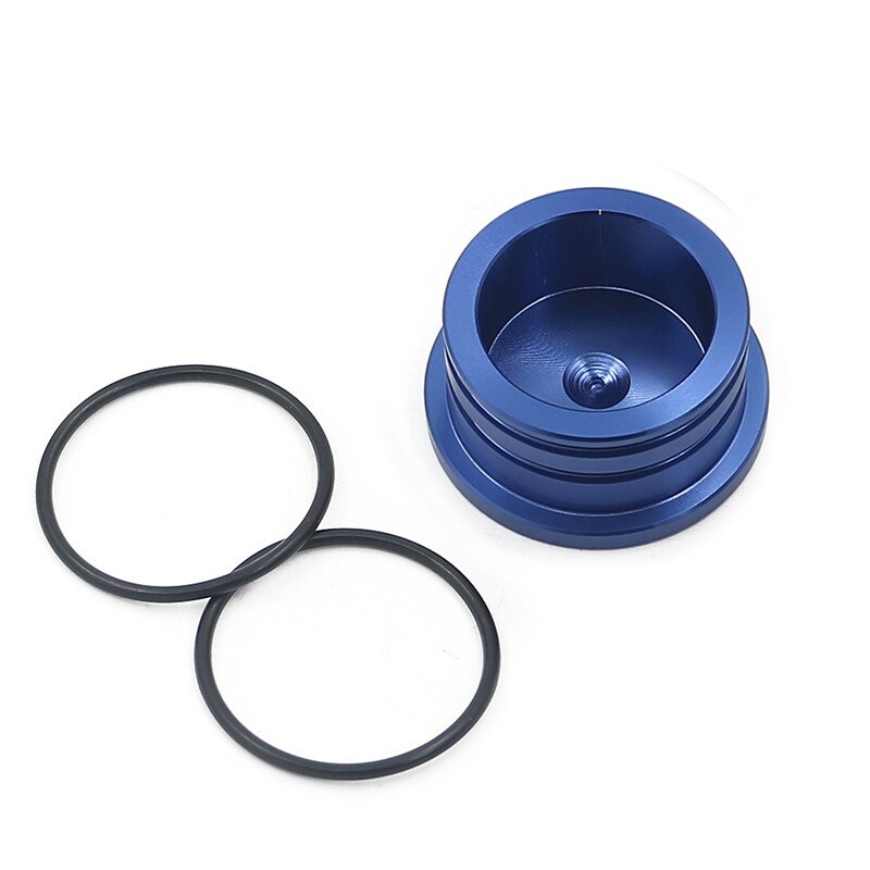 Dewhel Billet Turbo Mouth Piece Resonator Plug and O ring Cover Cap For Chevy 2004.5 Duramax Diesel LBZ LLY LMM