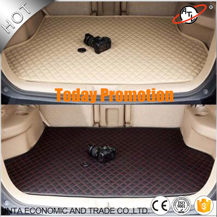 Auto accessoires Auto kofferbak mat Lijnvervoer, Lederen borduurwerk een stuk kofferbak mat, en luxe vresion