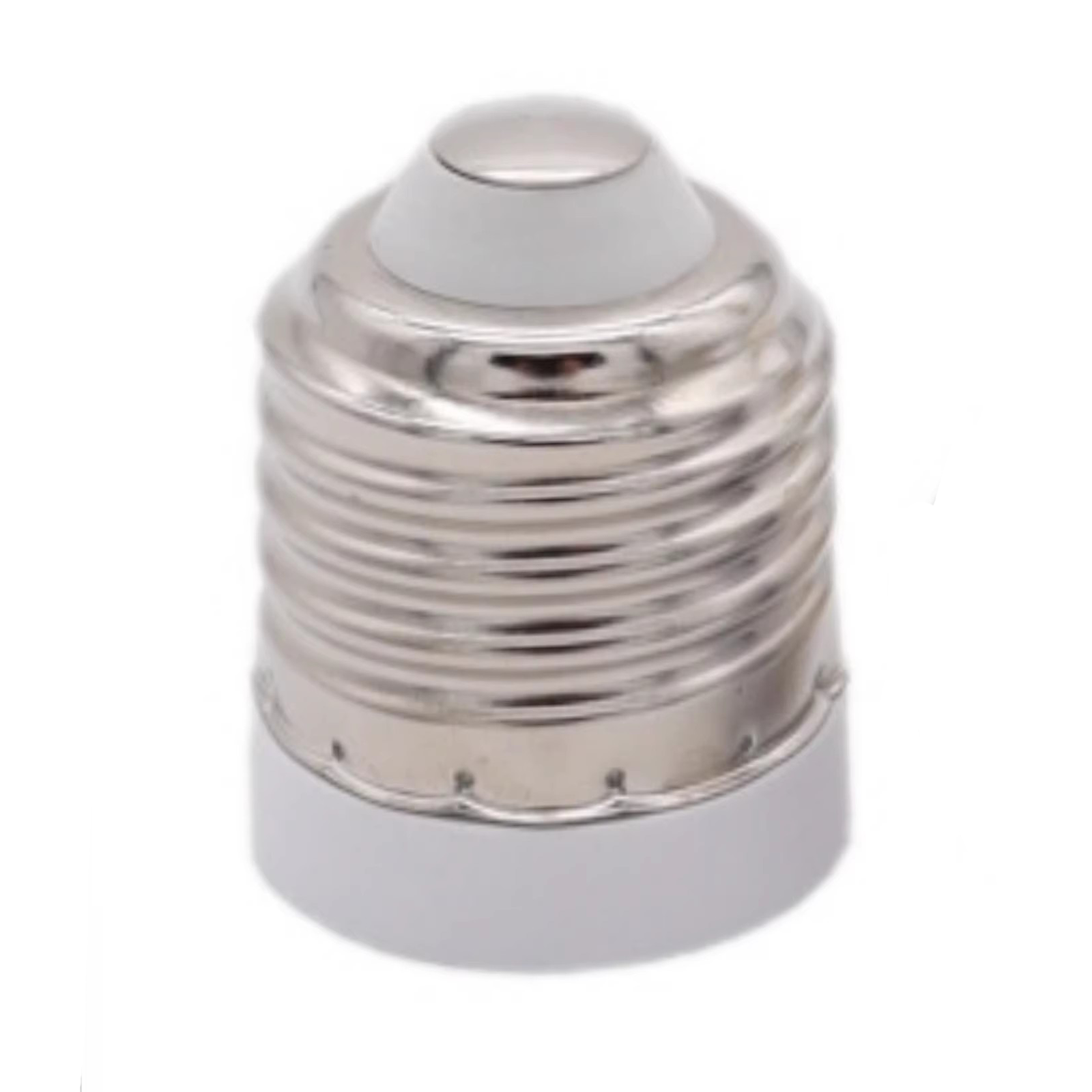 2pcs E27 to E17 Lamp Socket Adapter - LED Halogen CFL Bulb Holder Converter