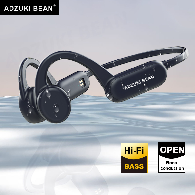 Knochen Leitung Bluetooth Kopfhörer Schwimmen IPX8 Kopfhörer Mit Mic Drahtlose Sport IPX4 Wasserdichte Kopfhörer für Iphone Xiaomi