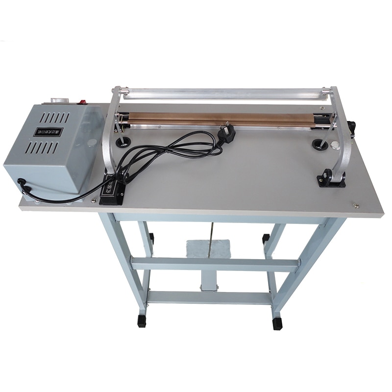 Bag Sealer Foot Pedal Impulse Plastic Bag Sealer Heat Sealing Machine Package Shrinking Sood Electric Beverage Packaging