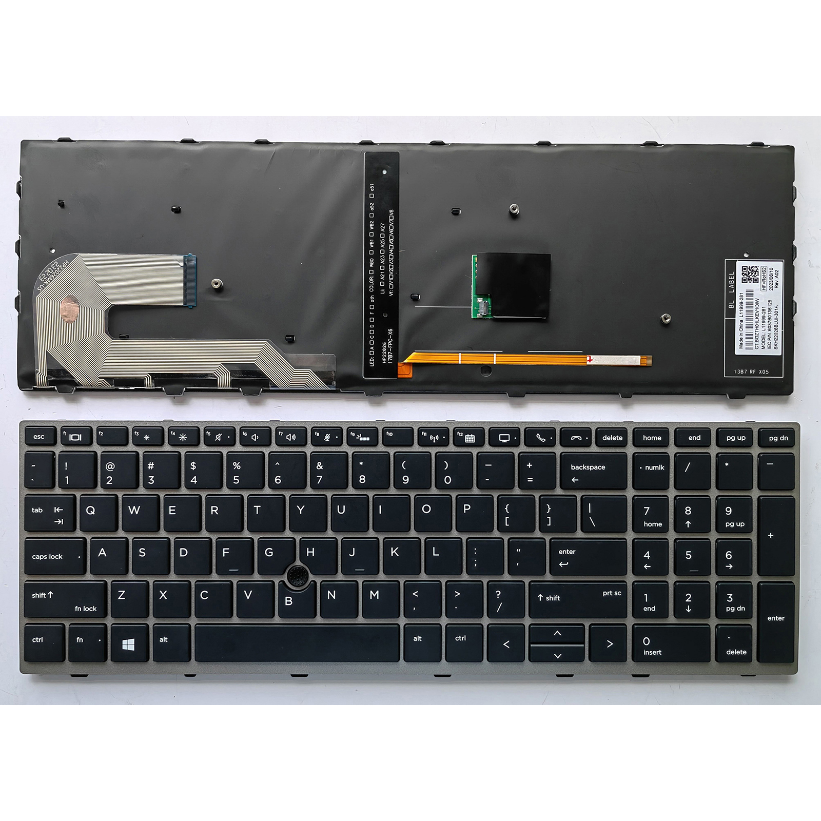 US Toetsenbord voor HP Elitebook 850 G5 850 G6 855 G5 750 G5 G6 755 G5 zbook 15u G5 G6