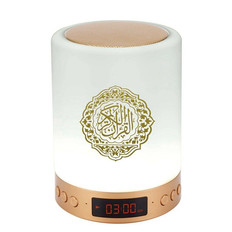 16Gb Geheugen Azan Bluetooth Koran Speaker Afstandsbediening Led Nachtlampje Koran Lamp Moslim Azan Klok MP3 Speler coran Lamp: Default Title