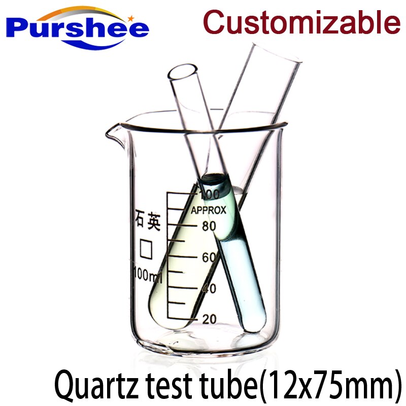Quartz test tube/12x75mm