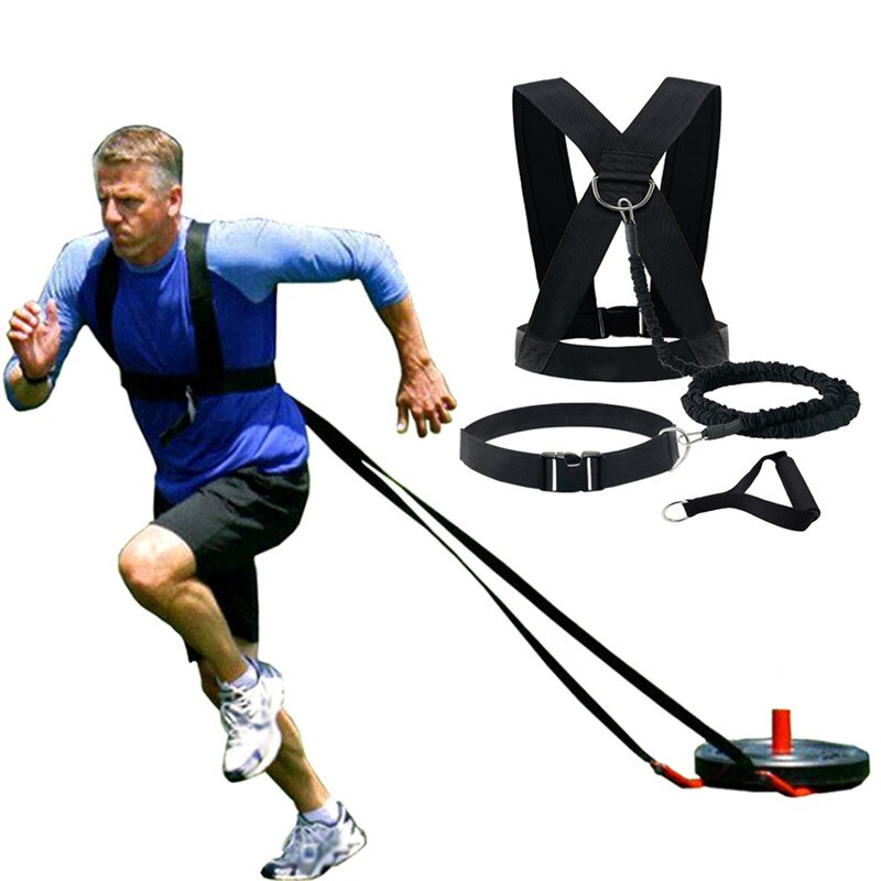 Resistance Band Bungee Fitness Speeds Trainer for Agility Training Sprint Workout Latex Gym Ropes Exercise Tool