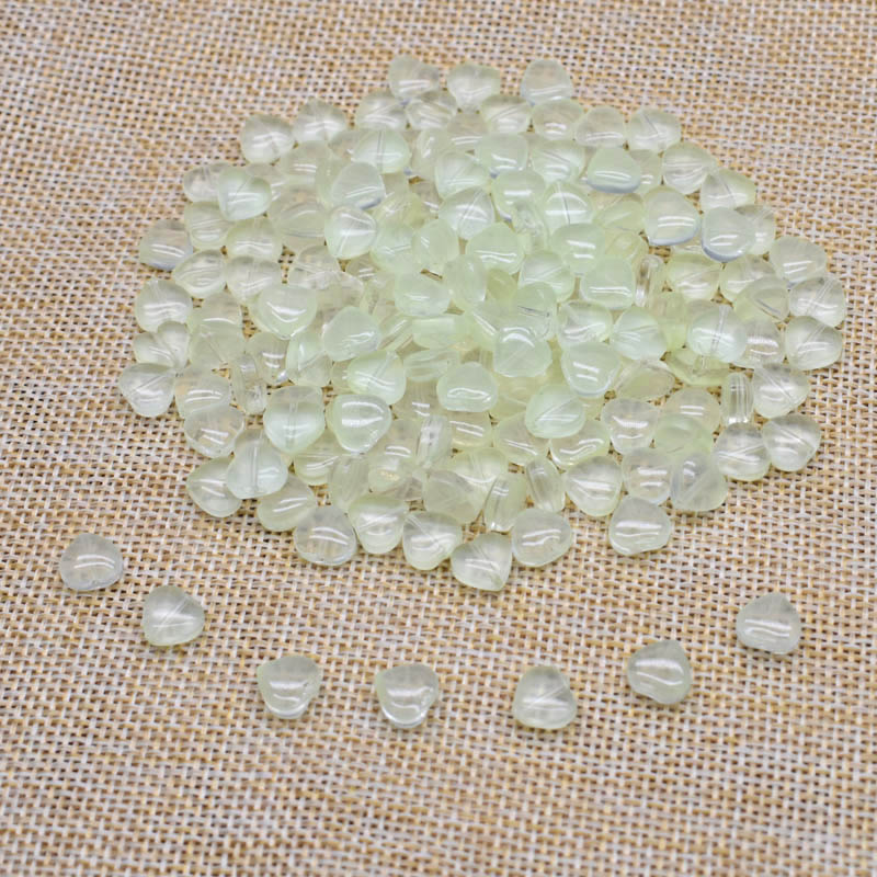 8mm 30/60 kristallen glazen kralen in de vorm van een hartje voor het maken van sieraden, doe-het-zelf kettingen, handgemaakte knutselwerkjes, tsjechische glazen losse tussenkralen: Zwart / Ander