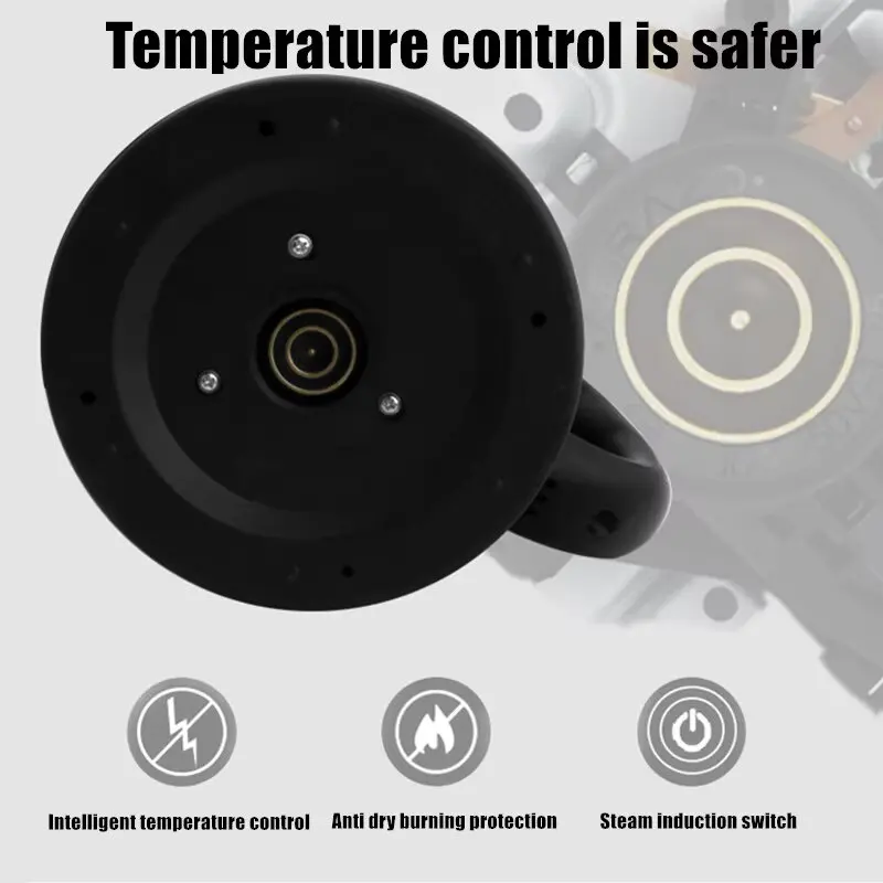 Chaleira elétrica 2l chaleira de água quente aço inoxidável bule elétrico café chá bebida caldeira aquecedor de água elétrico 220v/230v