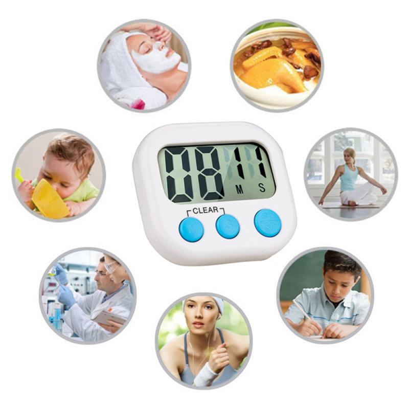 Digitale Timer Met Lcd Display Met Luid Alarm Functie Sute Voor Keuken Koken Bakken Sport Timer In 24 uur