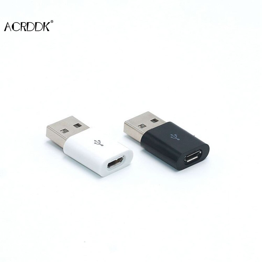 USB Male to Micro USB Female OTG Adapter Converter Data Charger for Phone Tablet PC FL