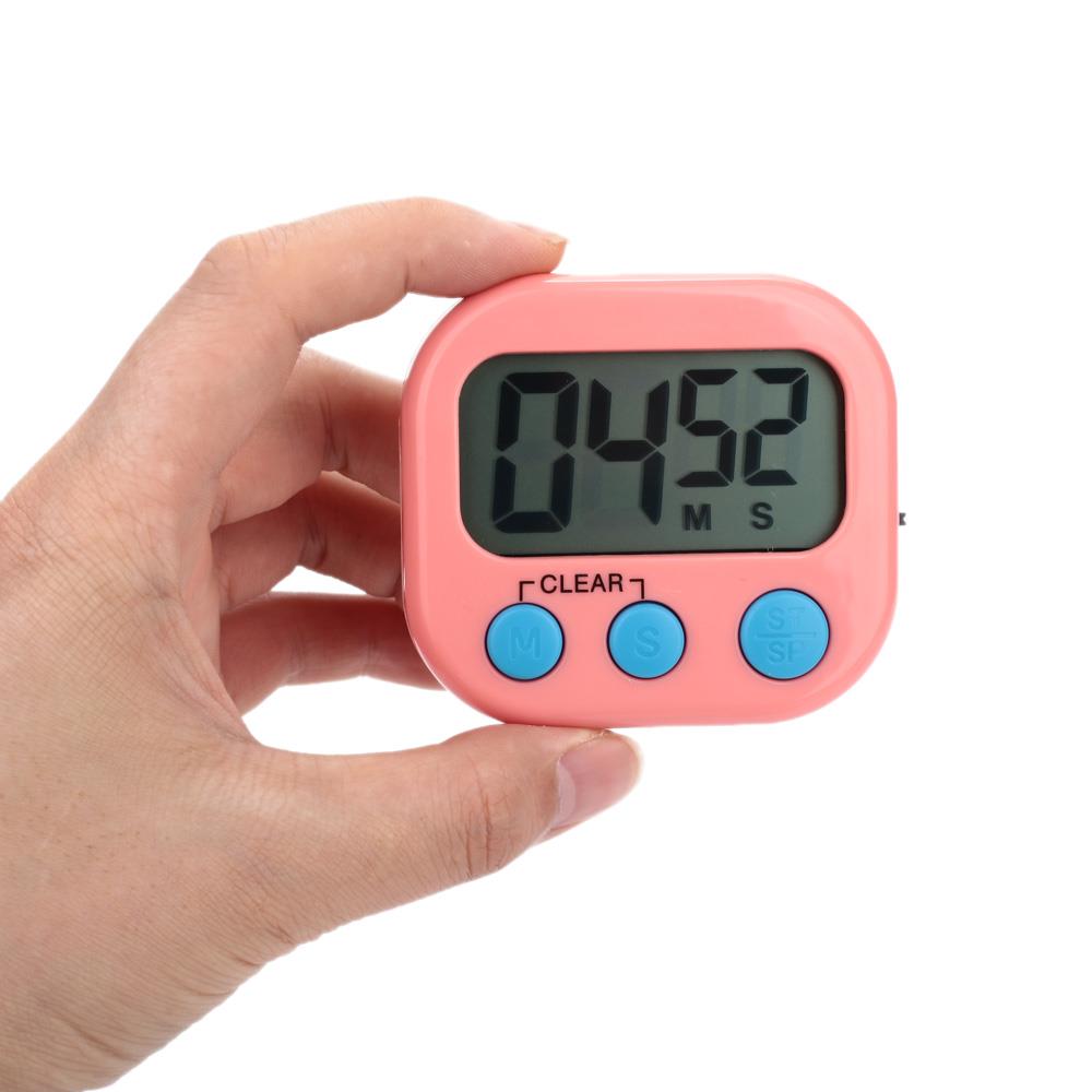 Kitchen Timer 99 Points Cooking Tool Chef Alarm Clock Timer Alarm Electronic Timer Time Family Portable Durable