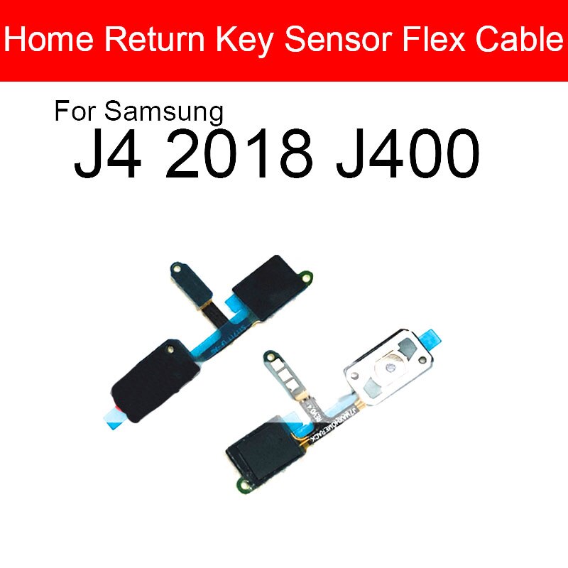 Navigator Terugkeer Sensor Voor Samsung Galaxy J1 J100 J2 J3 J4 J5 J7 Max Pro Return Key Home knop Flex Kabel Onderdelen: J4 2018 J400