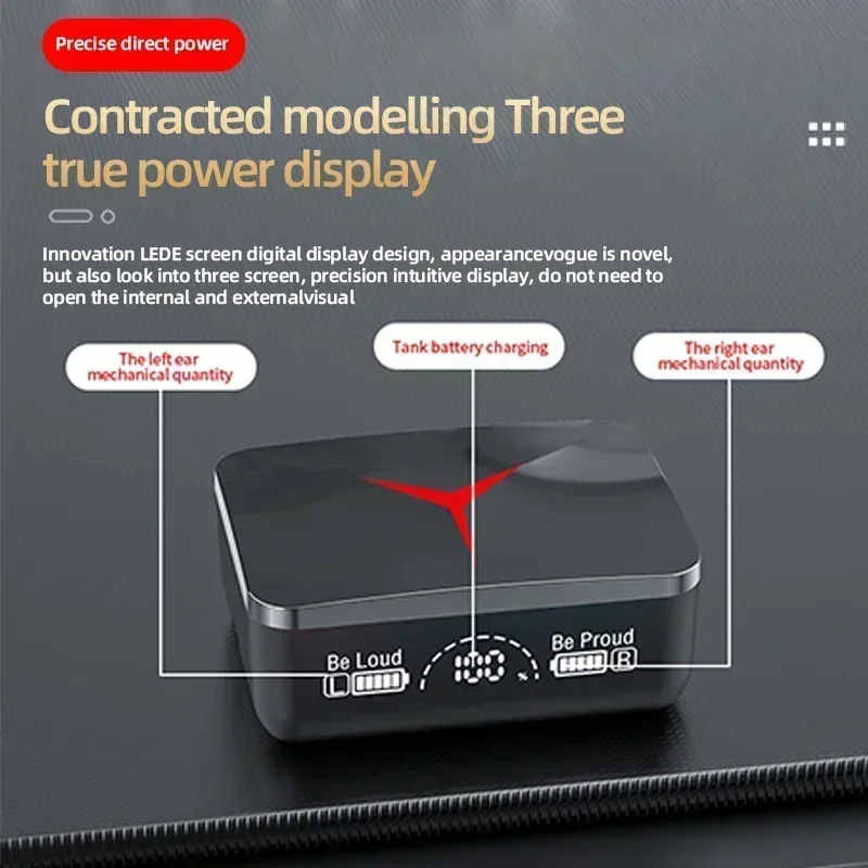 Oryginalne słuchawki bezprzewodowe TWS M90 słuchawki do gier 5.3 Bluetooth słuchawki sportowe słuchawki muzyczne dla iphone Xiaomi