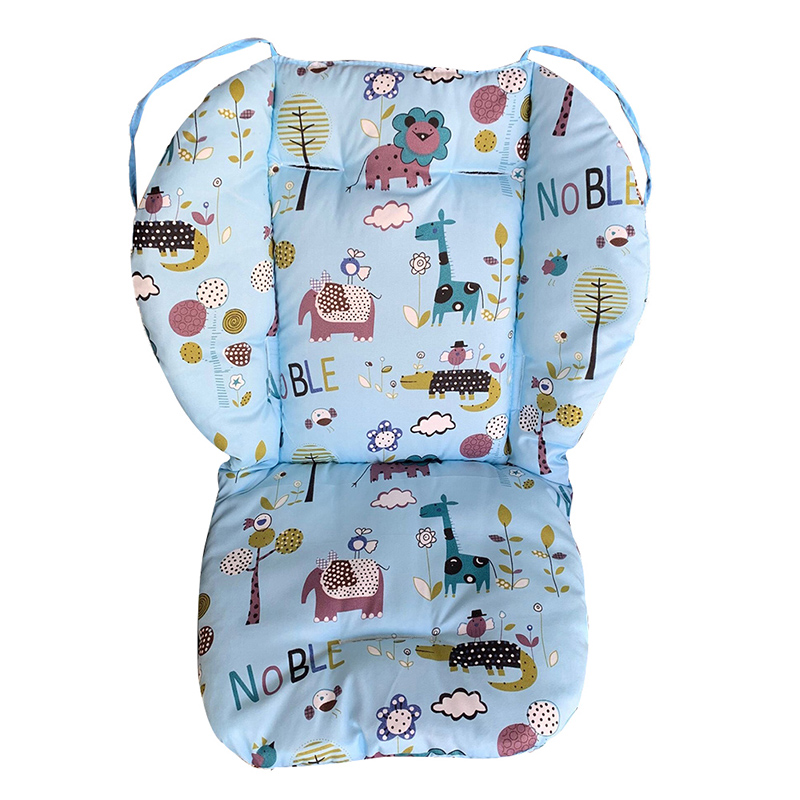 Universal Cartoon Floral Kinderwagen Sitzbezüge Weichen Dicken Pram Auto Sitzkissen Abdeckung Pads