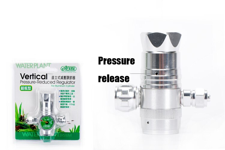 Ista  co2 enkel regulator mini nano jis  m22-14 w21.8 110v 220v magnetisk magnetventil akvarium vannplante fisketank