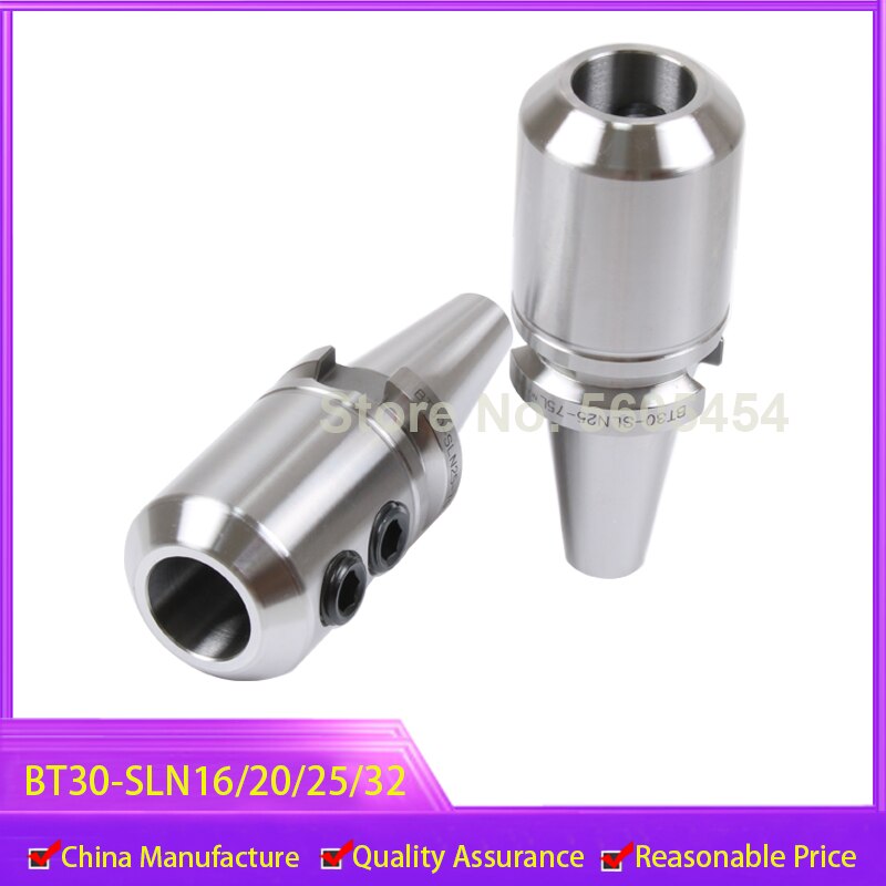 1 Uds BT30 BT40 SLN16 20 25 32 40, potente corte de vástago de fresado fijo lateral, taladro rápido, fresa de maíz, vástago de sujeción