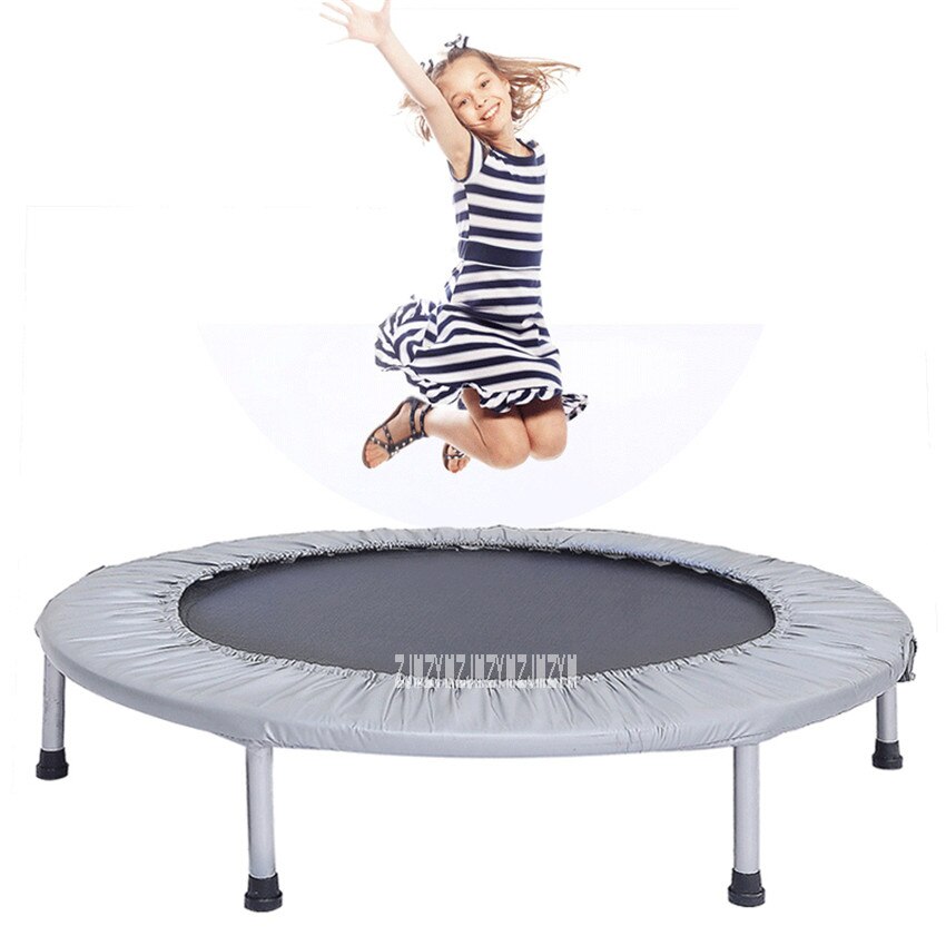 C156 36 Inch Kinderen Lady Afvallen Been Afslanken Trampoline Home Gym Oefening Vouwen Stuiteren Springen Bed Fitnessapparatuur