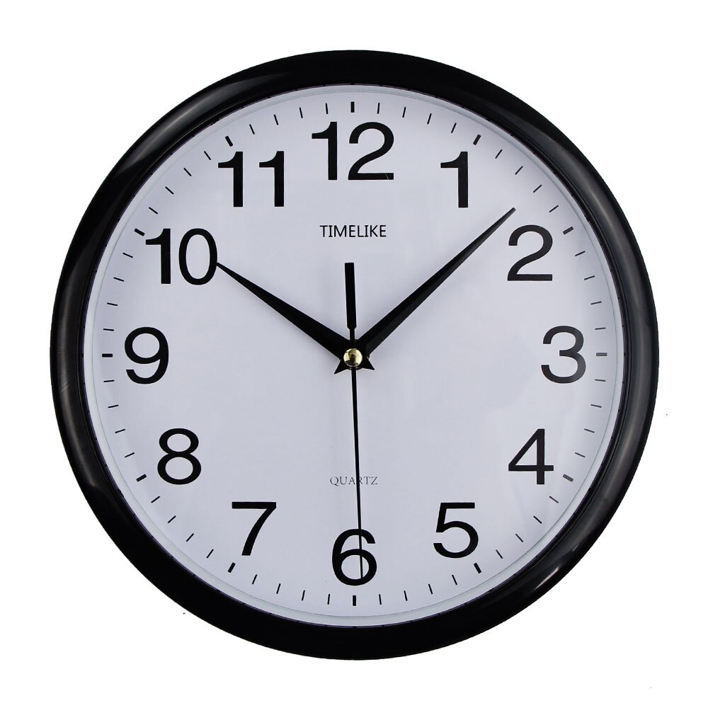 Vægur klassisk vintage rundt vægur moderne plast ur quartz horloge retro wathces relogio de parede