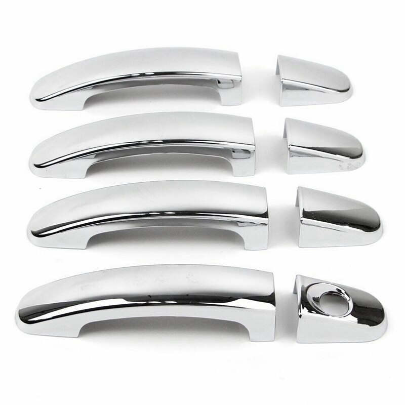 Chrome Car Outside Exterior Side Door Handle Protector Cover Trim for Ford Ranger