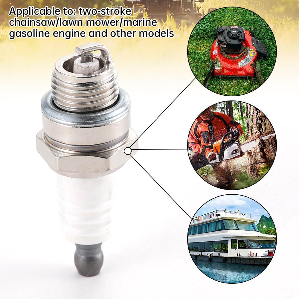 Chainsaw Lawn Mower Spark Plug RJ19LM BR2LM For Briggs & Stratton Motors Gasoline Chainsaw Brush Cutter Grass Trimmer Mower Part