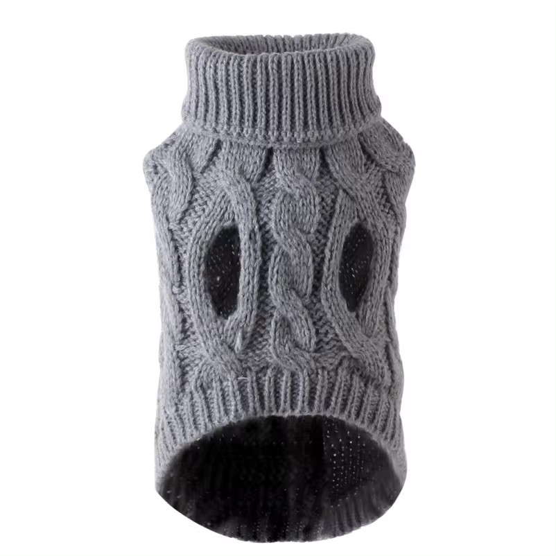 Puppy Hond Truien voor Kleine Middelgrote Honden Katten Kleding Winter Warm Huisdier Coltrui Chihuahua Vest Zachte Yorkie Jas Teddy Jas