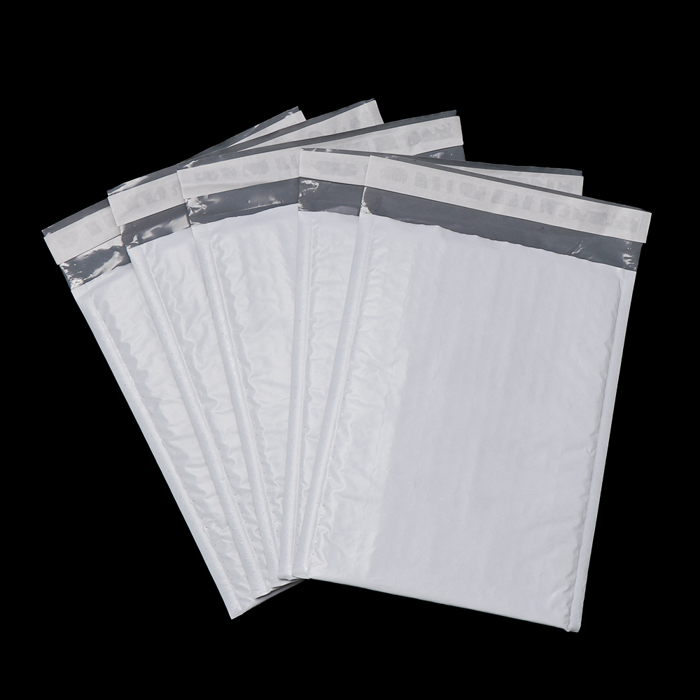 10 Stuks Wit Waterdichte Schuim Envelop Folie Kantoor Protector Kantoor Verpakking Zak Coextruded Film Trillingen Tas 12 Maten