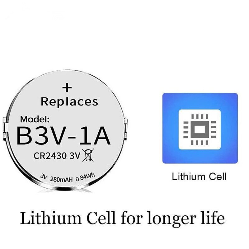 Abeden – batterie au Lithium 3V 280mAH, pour collier électronique unique en Pet, 8 pièces/paquet, CR2430
