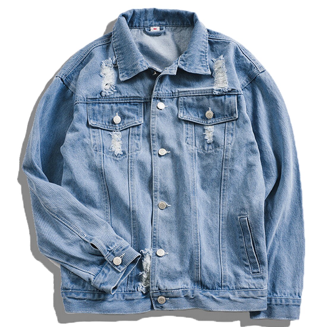 11 bybb's donkere heren hiphop denim spijkerjacks grappige hondenpatch gescheurde gaten windjack harajuku streetwear casual jeans