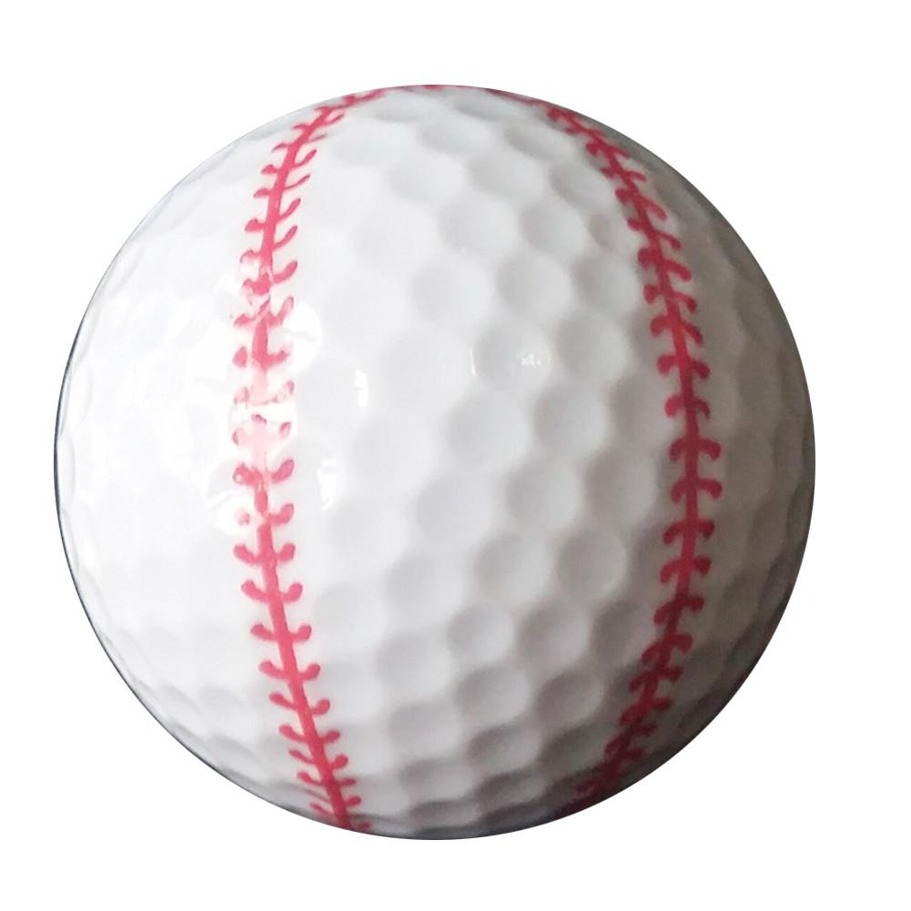 Mounchain Golf Balls Golf Game Sports Baseball Pattern Practice Golf Balls Indoor Outdoor