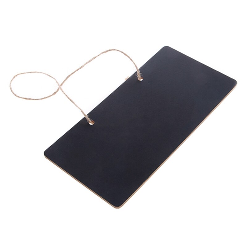 Hanging Blackboard Chalkboard Message Memo Chalk Board Home Party Wedding Decor