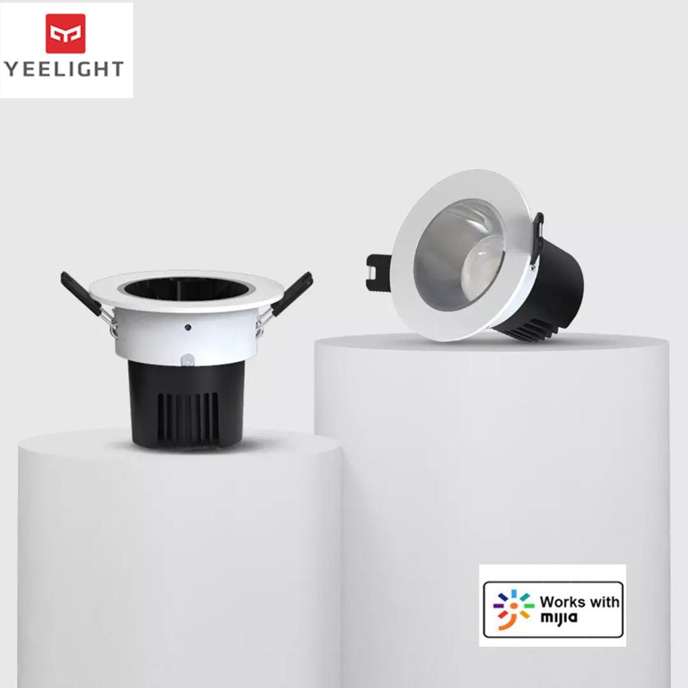 Yeelight Smart Downlight M2 Bluetooth maille spot 2700-6500K led ampoules fonctionne pour Apple Homekit pour mihome app