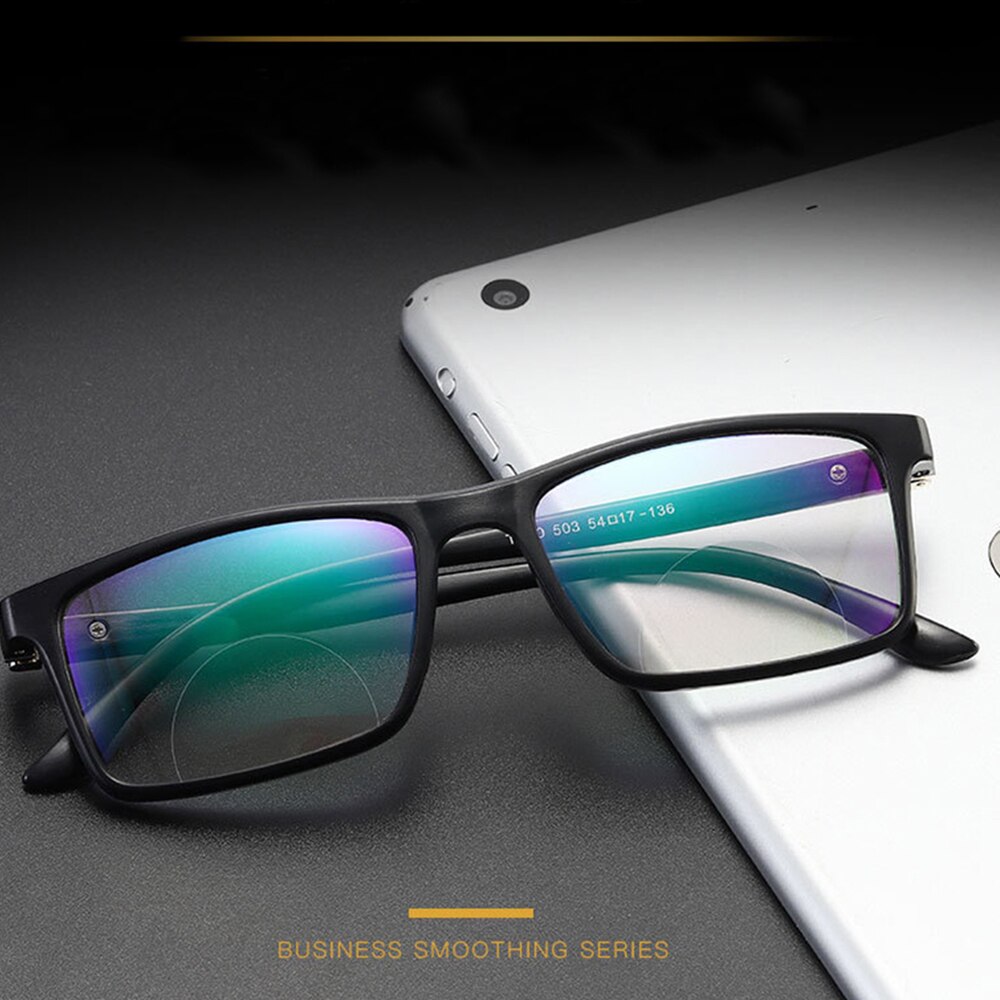 Unisex Anti Blauw Licht Bifocale Presbyopie Verziendheid Brillen Buurt Ver Zicht Leesbril Bril Progressieve Eyewear