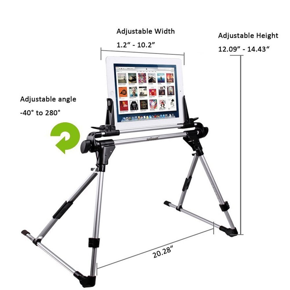 Soporte de montaje para tableta, escritorio, sofá, cama, para iPad Pro 10,5 mini, Samsung, iphone 6, ajustable, portátil, Fordable