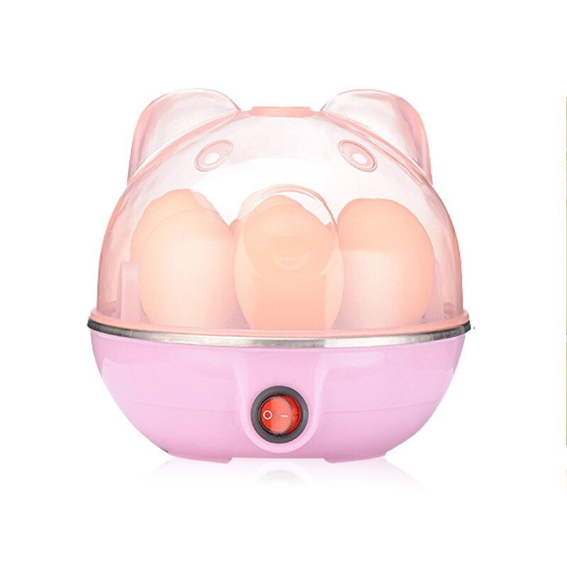 Rapid Heating Electric Egg Cooker 7 Eggs Capacity Boiler Steamer Pan Portable Kitchen Cooking Tools Utensil Cookware